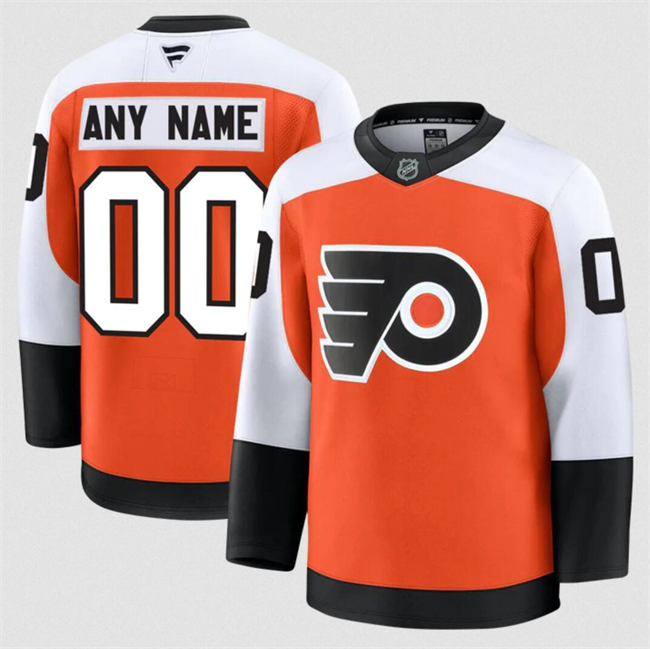 Men's Orange Philadelphia Flyers ACTIVE PLAYER Custom 2024-25 Home stitched Hockey Jersey